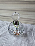 Crystal suncatcher Urn (Kitty and the half moon)